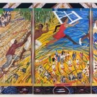 Emma Amos On Exhibit At Flomenhaft Through 2/27